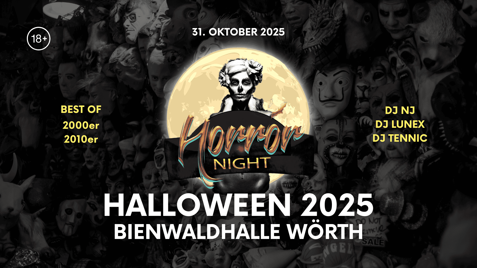 halloween_2025_fb_titelbild_final halloween party 2025 bienwaldhalle wörth mit dj lunex dj nj und dj tennic